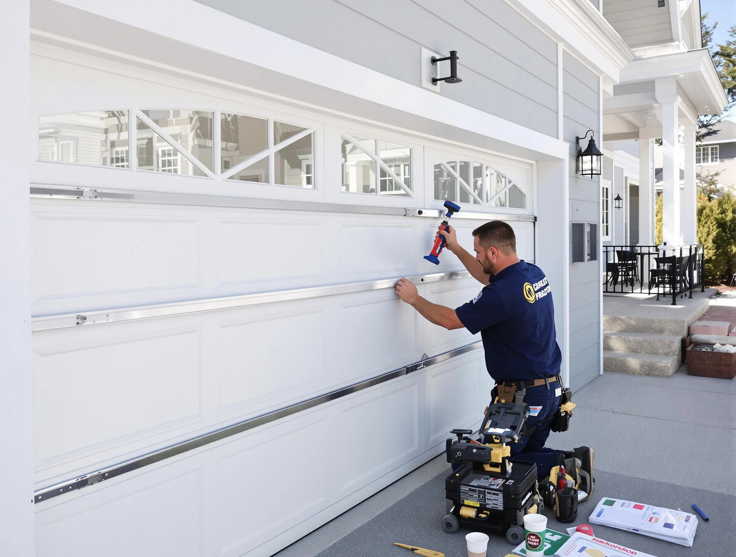 Professional garage door installation by Warren Garage Door Repair in Warren