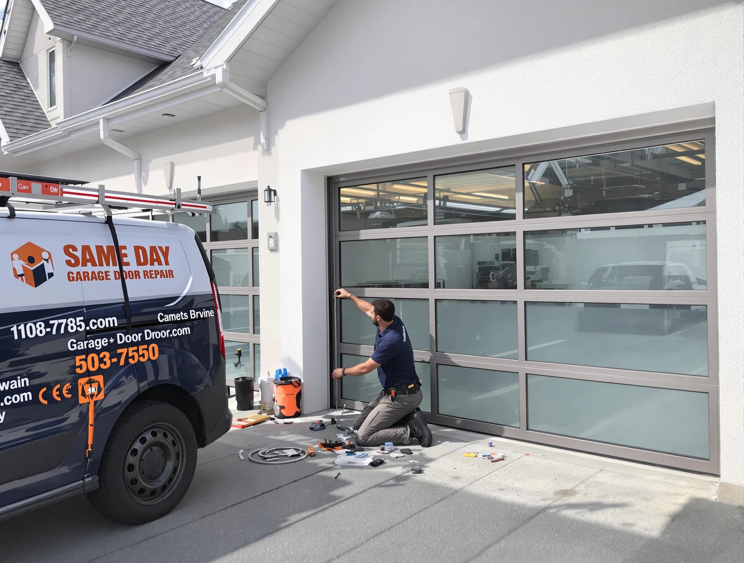 Same-day garage door repair service by Warren Garage Door Repair in Warren